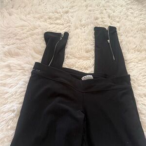 Nike Black Leggings with Zipper Accents